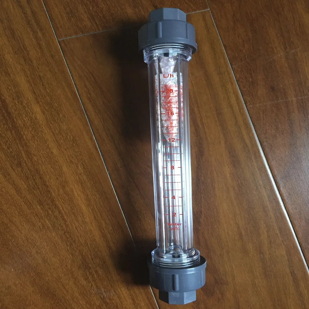 

LZS-50(1-10m3/h) plastic tube type series rotameter flow meter Tools Measurement Analysis Flow Measuring FlowMeters