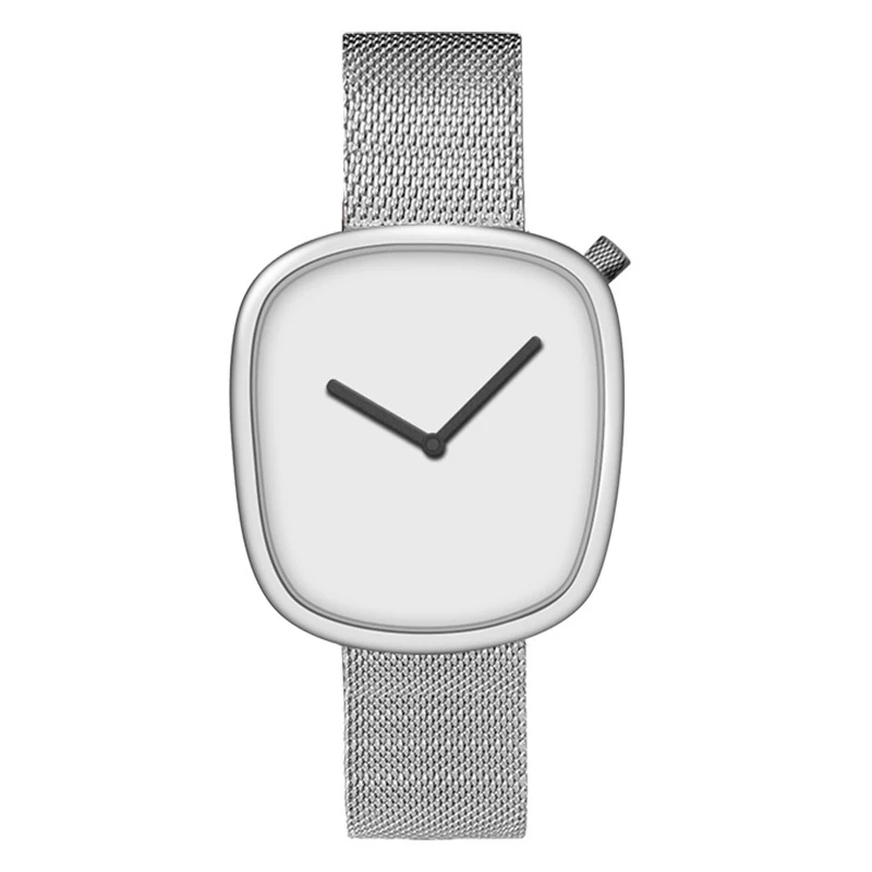 

Fashion Men's Watch Business Casual Men And Women Quartz Wristwatches 50M Waterproof Oval Simple Watches Free Shipping Sale