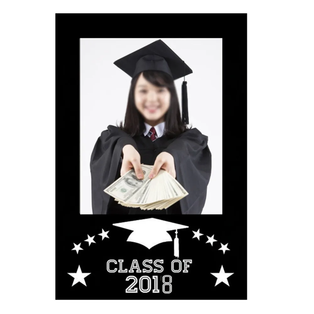 

Funny DIY Photo Frame Props Graduation Photo Booth Props Party Masks Grad Party Paper Graduation Season Party Props