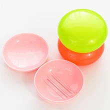 1 шт. дорожная портативная мыльница со стоком мыльница креативный пластиковый герметичный водонепроницаемый держатель для мыла