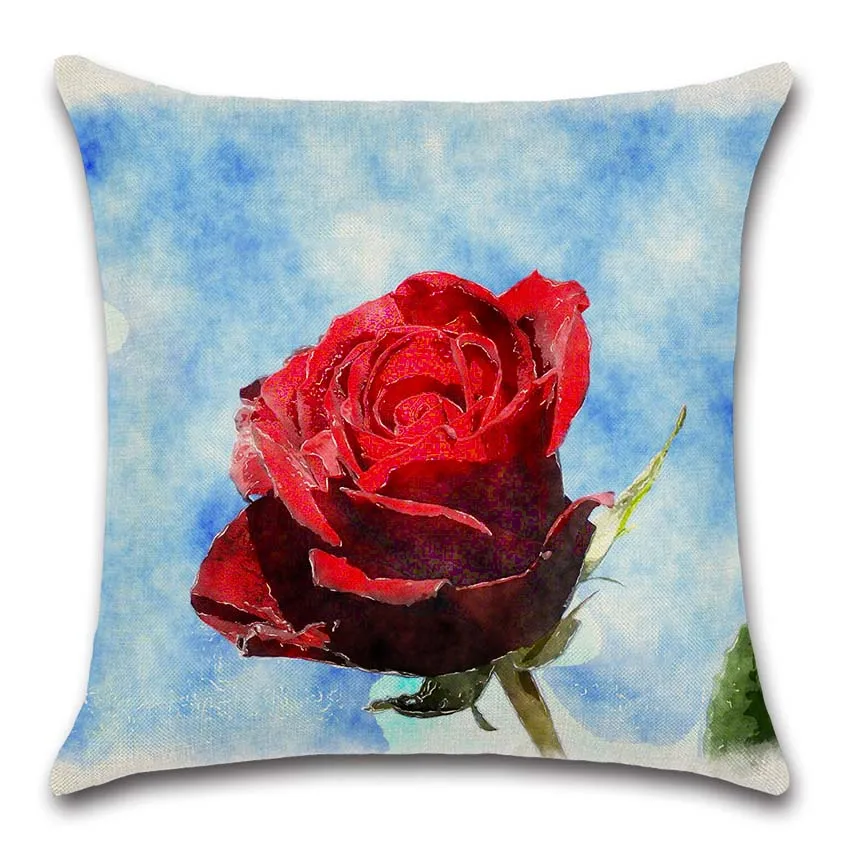 Scenic Green tree flower beach decoration for home party coffee shop seat cushion cover Pillow case Chair sofa kids friend gift Scenic Green tree flower beach decoration for home party coffee shop seat cushion cover Pillow case Chair sofa kids friend gift