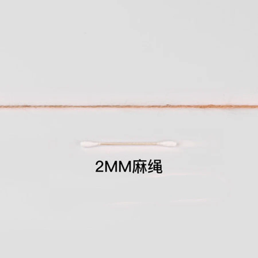 2mm 60m 10 м 50 м 200 м 400 м Конопляный джутовый шнур DIY/декоративный ручной работы витой веревочный аксессуар для бумаги крафт упаковочная коробка линия - Цвет: 2mm 60m