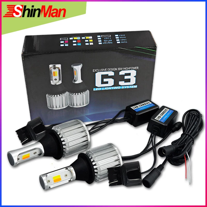 ShinMan T20 7440 led drl Дневной светильник дневной ходовой светильник& указатель поворота Фонарь указателя поворота для мотоцикла для Suzuki Grand Vitara 2007