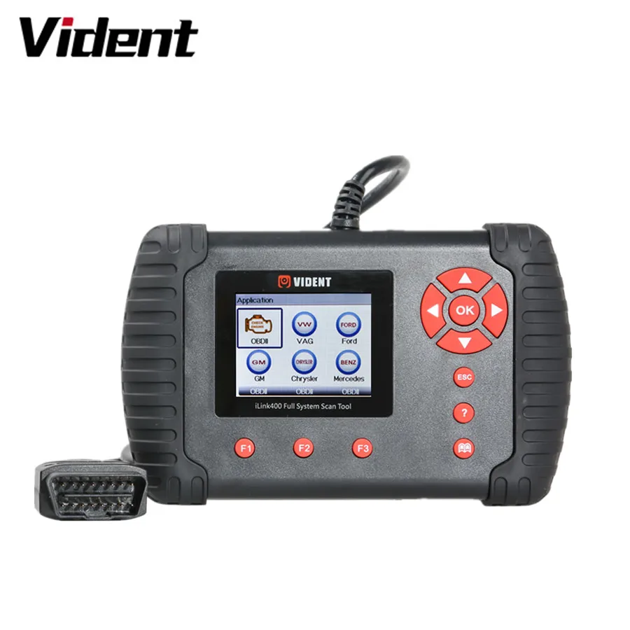 VIDENT iLink400 Full System Auto Scan Tool ABS/SRS/EPB//DPF