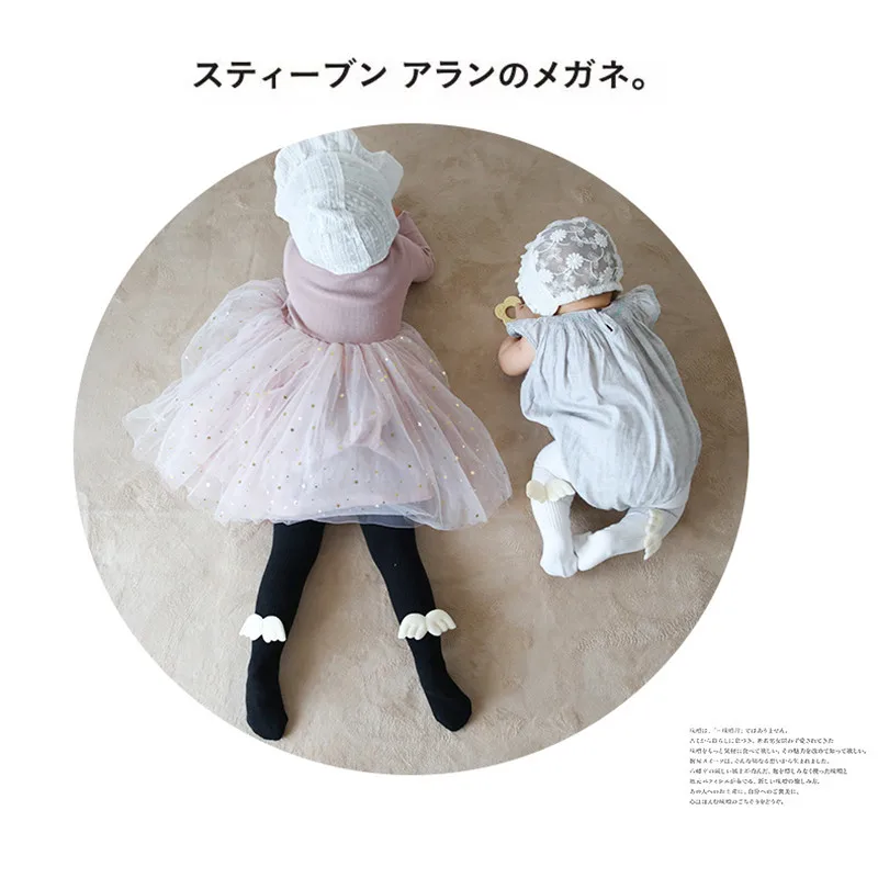 Lovely  Autumn Winter Cartoon Cute  Beautiful  Girls Tights Socks Girl Knitted Stocking Baby Children cotton Pantyhose  (10)