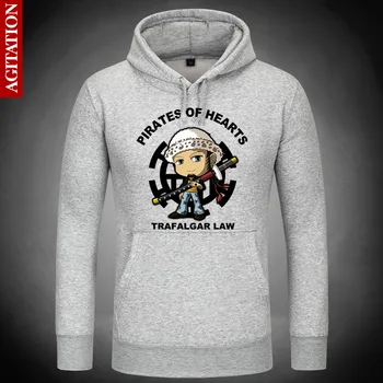

Hot Trafalgar Law Cute Hoodies Hoody Pullover Sweatshirt Sweatshirts Outerwear Clothes Coat Multi-color Anime One Piece