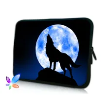 Волк 10 12 13 15 17 17.3 дюймов для ноутбука чехол сумка Планшеты чехол для 9.7 15.6 13.3 dell HP ASUS