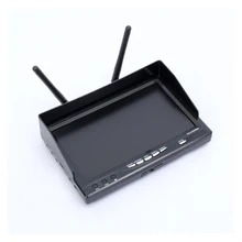 Boscam FPV RX-lcd 5802 5,8G 40CH HD 800*480p " ЖК-экран монитор приемник Черный/Белый Встроенный аккумулятор