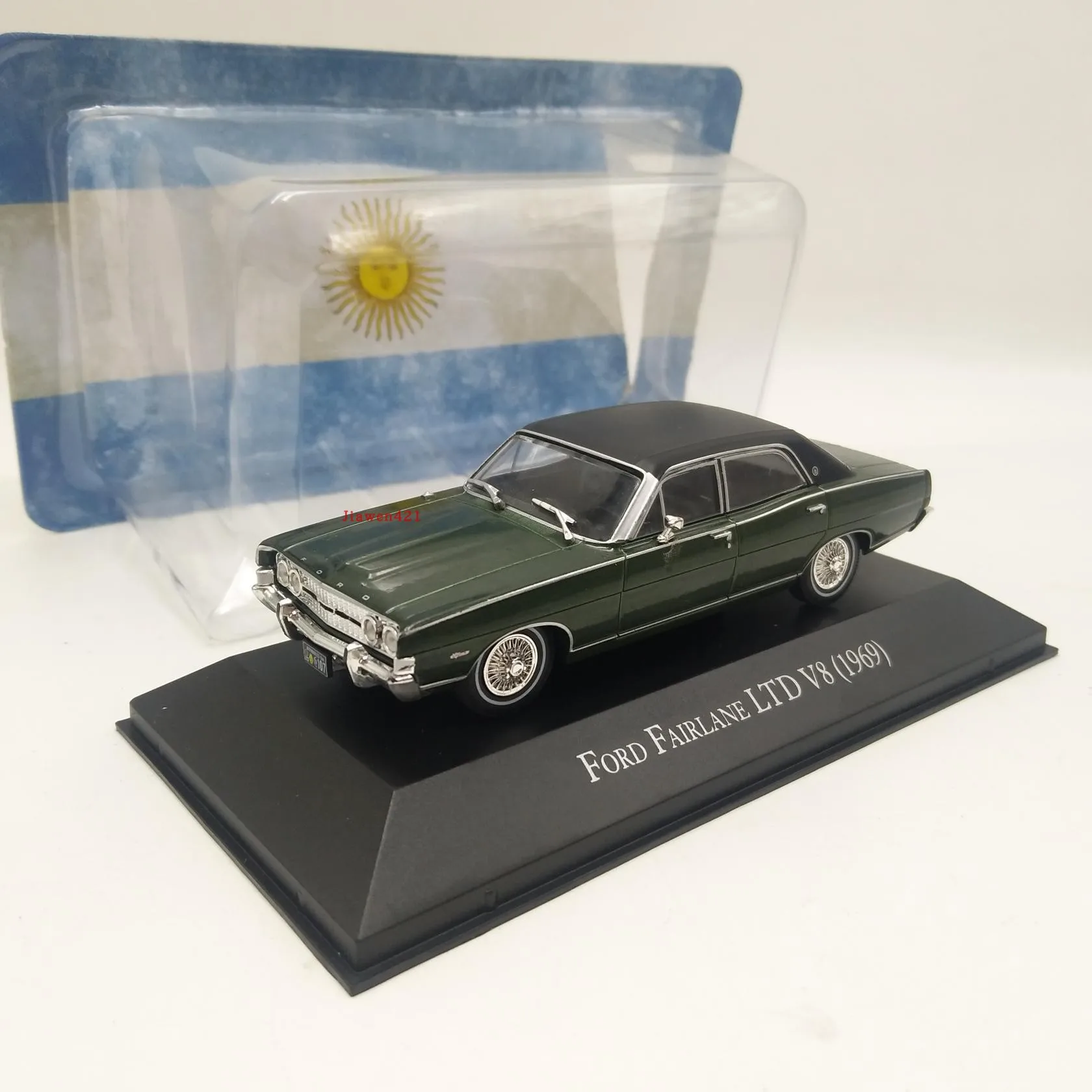 Ix o 1:43 FORD fatrline LTD V8(1969) Эксклюзивная игрушечная машинка из сплава для детей, детская Игрушечная модель, оригинальная посылка