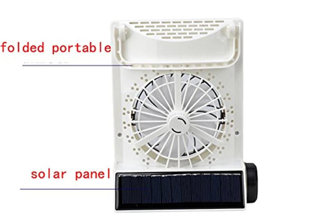 3 в 1 Многофункциональный мини вентилятор LED Настольная лампа фонарик Солнечный свет для дома Кемпинг Портативный солнечный вентилятор для наружного