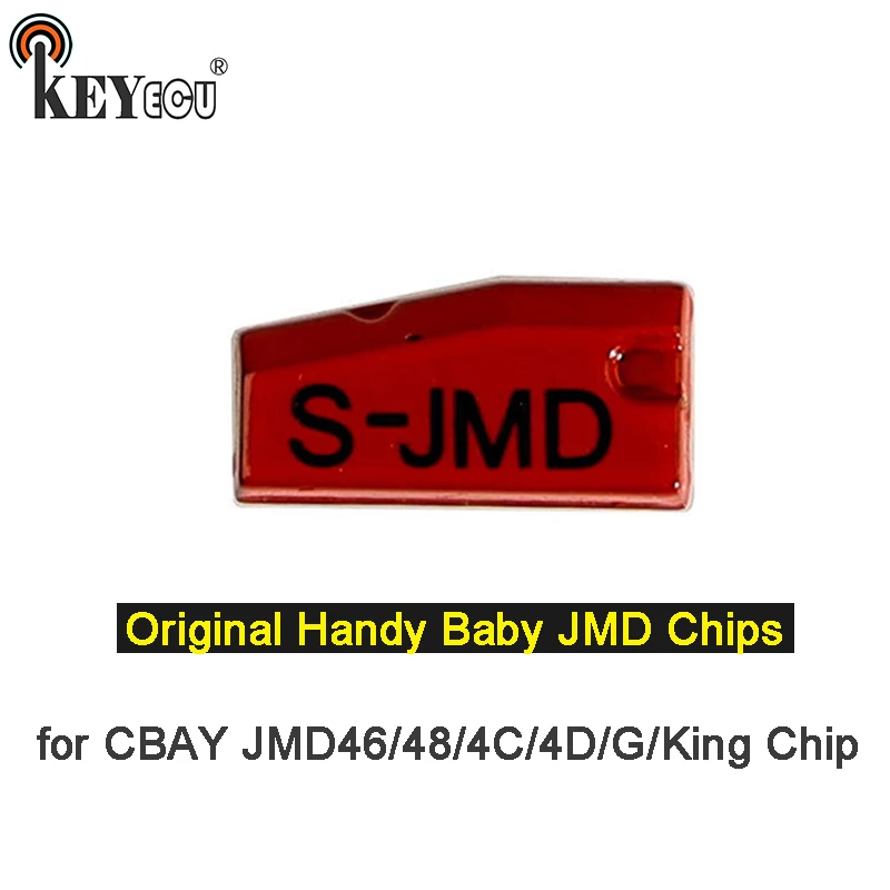 

KEYECU Original Handy Baby JMD Red Chips Transponder Remote key Chip Car key Carbon Chip for CBAY JMD46/48/4C/4D/G/King Chip