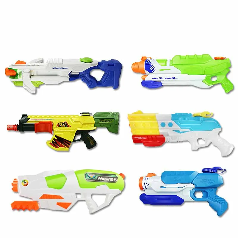 

12 Styles Child Beach Big Water Gun Toys Sports Game Shooting Pistol High Pressure Soaker Pump Action Outdoor Toy for Kids adult