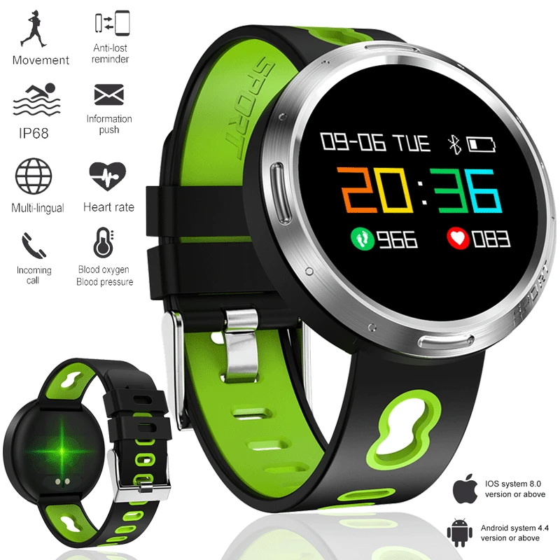 BANGWEI New Smart Watch Men LED Color Screen Call Sedentary Reminder Pedometer Heart Rate Monitoring Sport Watch For Android iOS