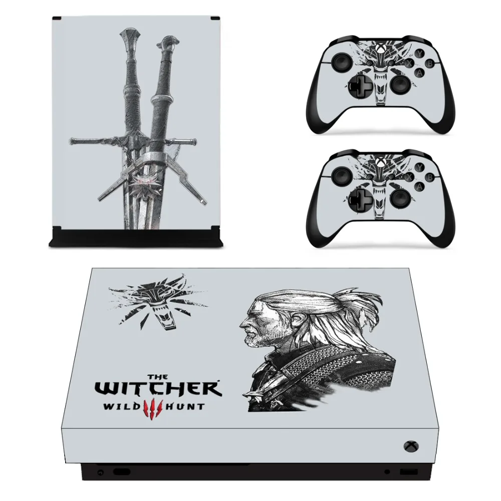 The Witcher 3 Wild Hunt Skin Sticker Decal For Xbox One X Console and ...