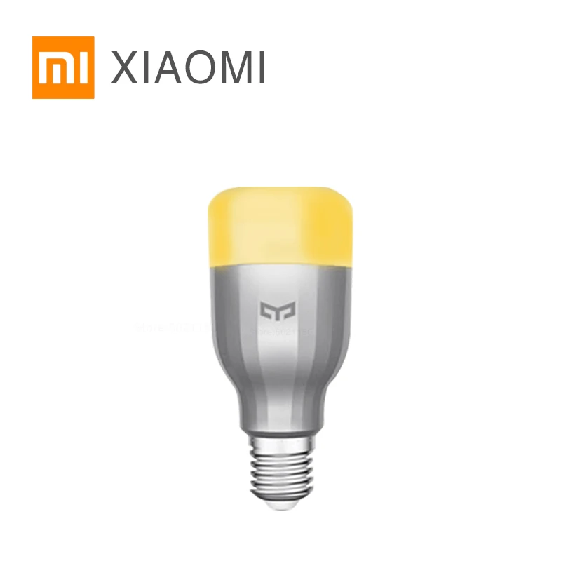 XIAOMI MIJIA Yee светильник светодиодный лампочка E27 умный цветной лампы YLDP02YL