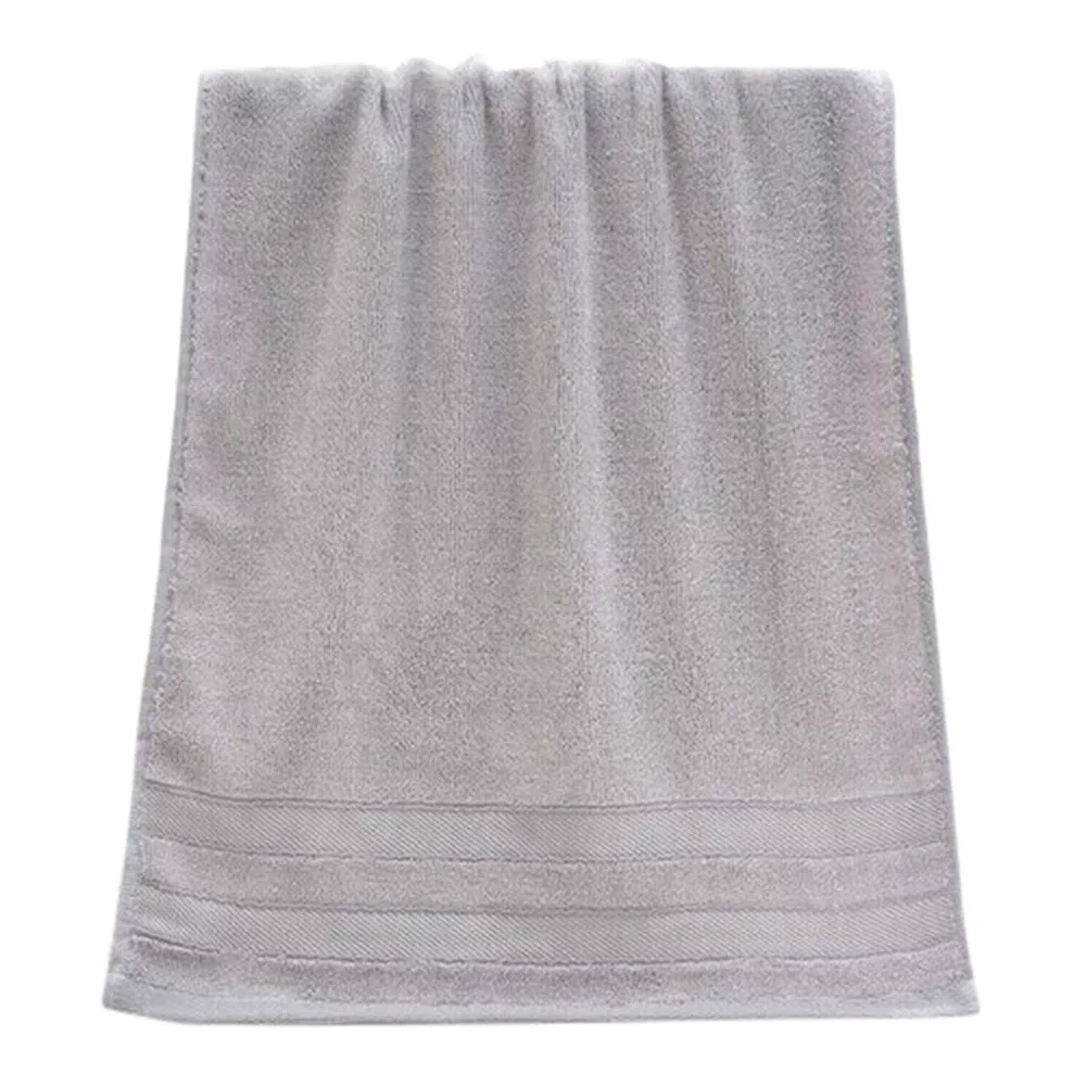 Супер впитывающее пляжное банное полотенце мягкий чистый хлопковая салфетка быстрое высыхание ванной полотенце#30 - Цвет: Gray