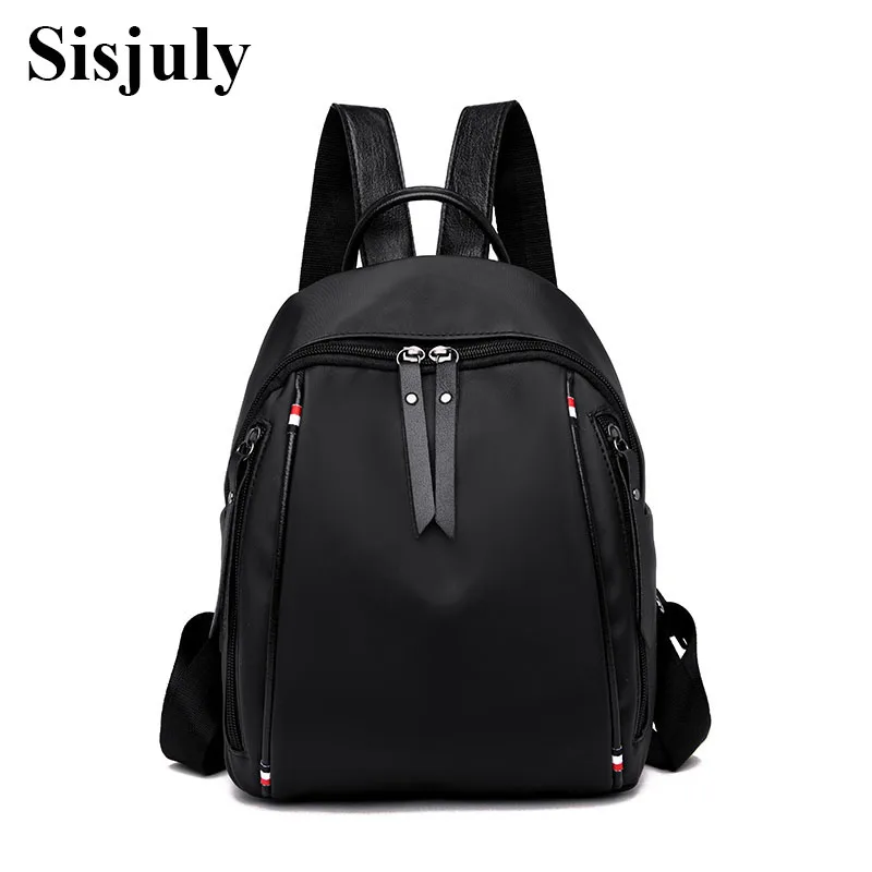 Vfemage Fashion Oxford Women Backpack Small Bookbag for Girls High Quality Mini Backpack for Women Bagpack Black Purse Sac A Dos