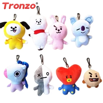 Tronzo Bangtan Boys BTS bt21 Soft Vapp Plush Keychain Toy