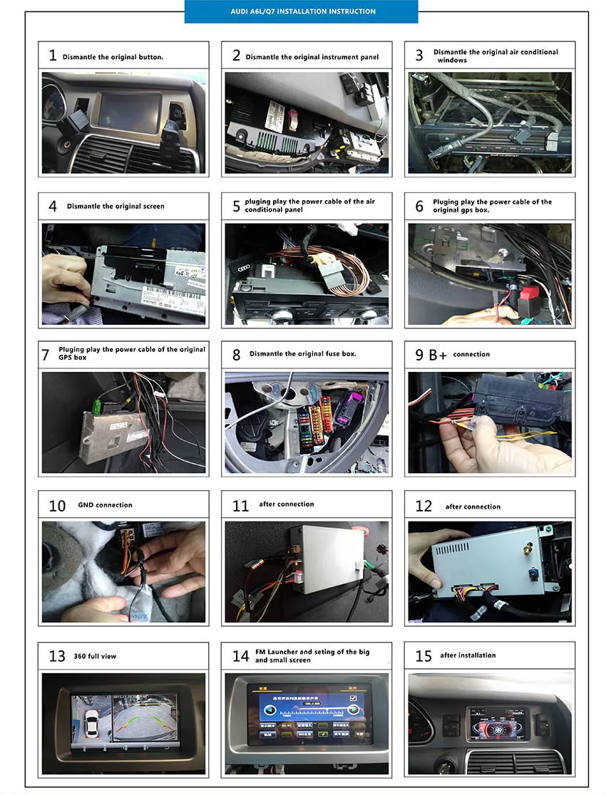 Для Audi A6 A6L 2005~ 2011 Автомобильный Android медиаплеер система авторадио радио стерео gps навигация Мультимедиа Аудио Видео