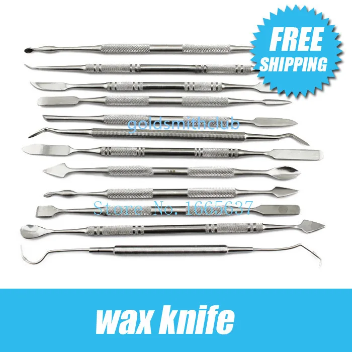 

wax knife kit include 12 pieces sculpture blade, Wax Pottery Clay Sculpture Carving Modeling Tool,Dental Instruments Equipment
