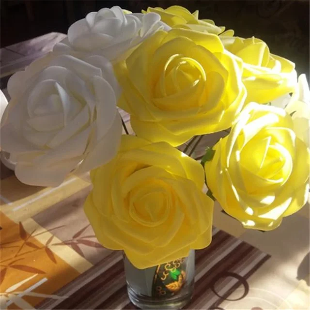 25 Heads 8CM nowe kolorowe sztuczne PE Foam Rose kwiaty Bride bukiet Home Wedding dekoracje Scrapbooking DIY materiały eksploatacyjne tanie i dobre opinie W ZQNYCY Ślub 12--DA009 Bukiet kwiatów Sztuczne kwiaty 25 Heads 8CM nowe kolorowe sztuczne PE Foam Rose kwiaty Bride bukiet Home Wedding dekoracje Scrapbooking DIY materiały eksploatacyjne tanie i dobre opinie W ZQNYCY Ślub 12--DA009 Bukiet kwiatów Sztuczne kwiaty