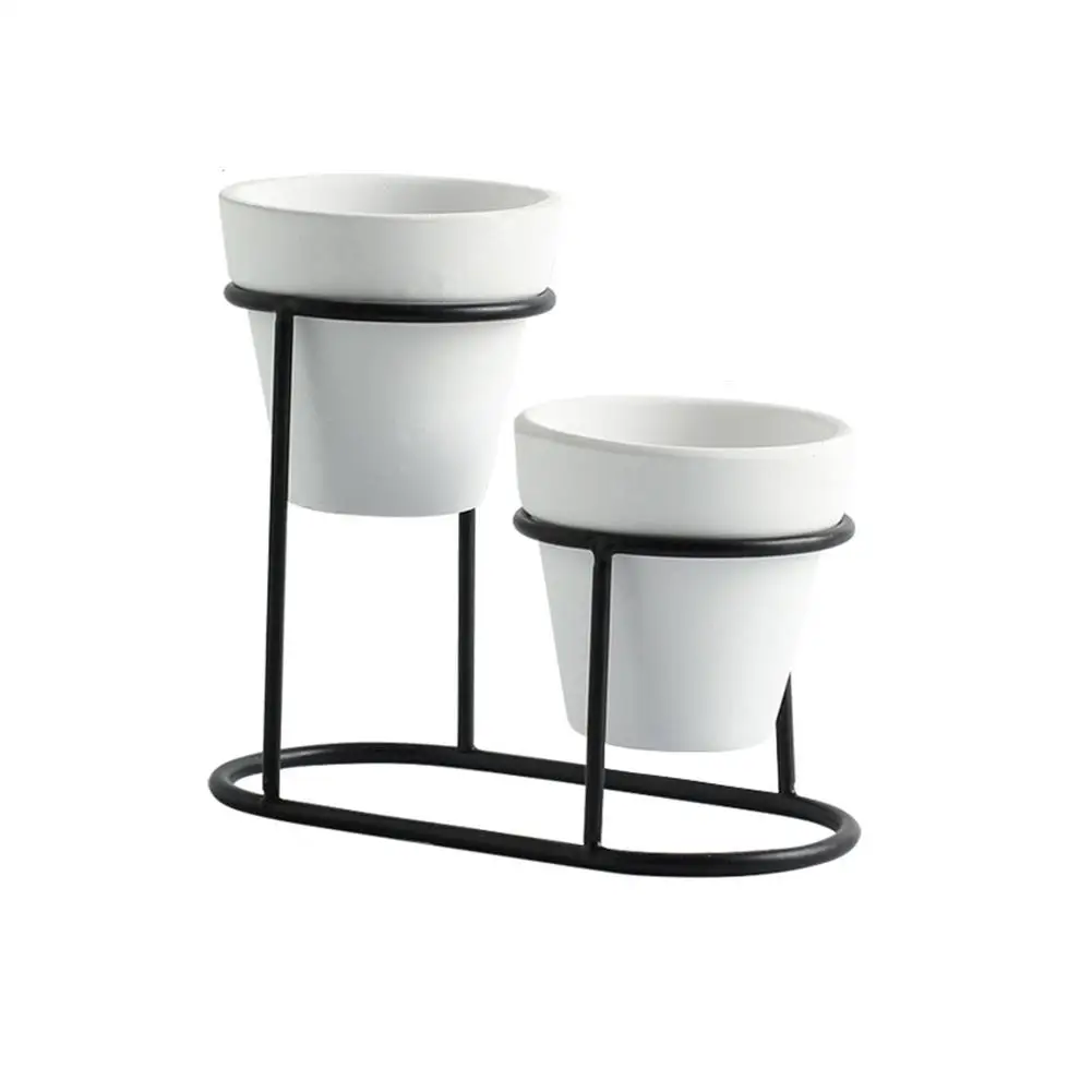 Скандинавский кованый горшок для растений декоративная рамка керамический