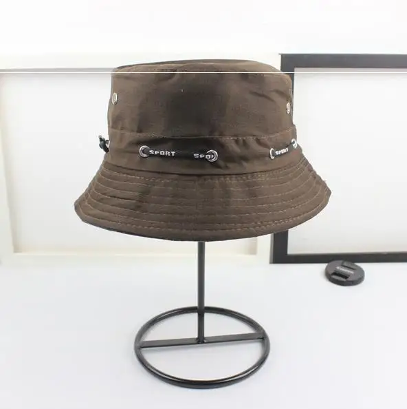 Летние шляпы Мужская Военная Маскировочная шапка Рыбацкая тактическая мягкая мужская одежда Equipamento Militar Colete Tatico - Цвет: Brown