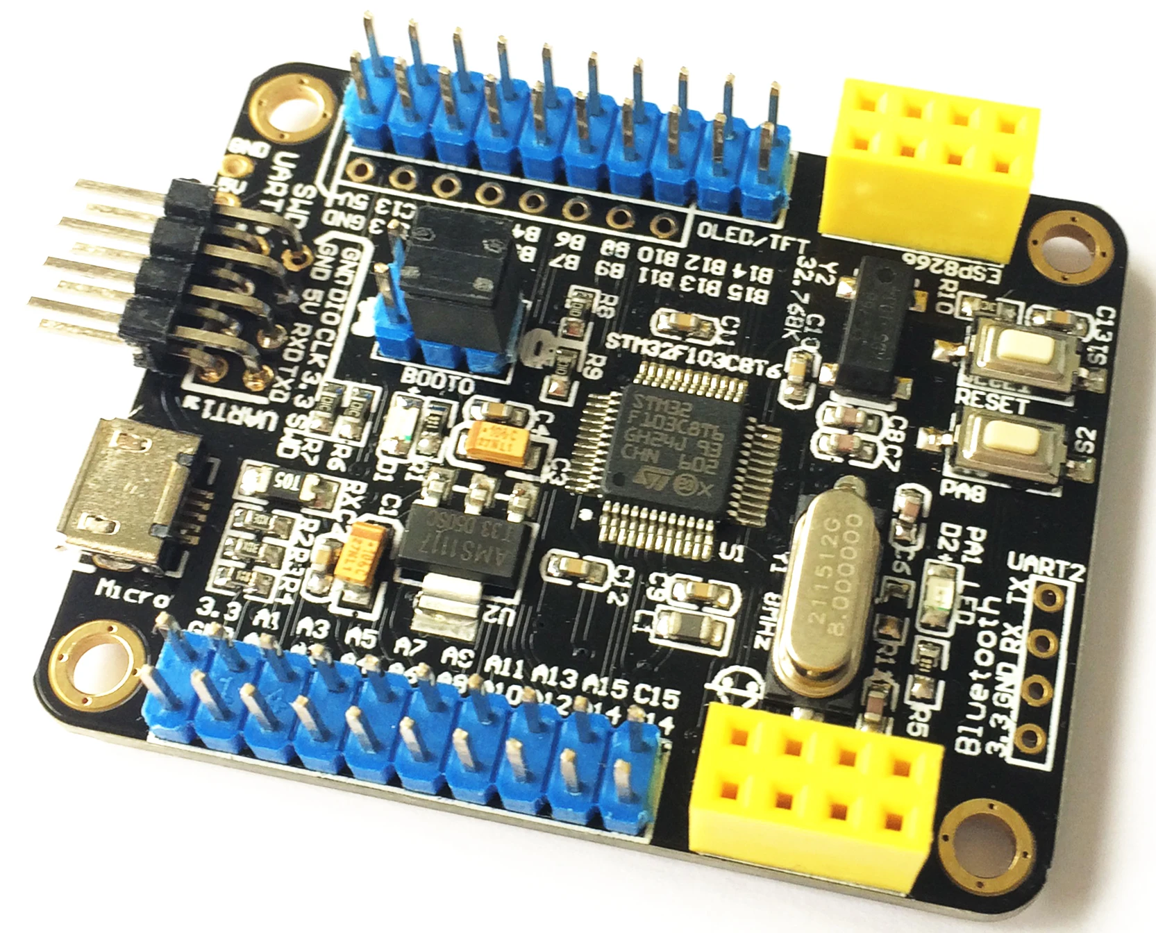 STM32F103C8T6 посылка 3 + W5500 модуль Ethernet слияния посылка