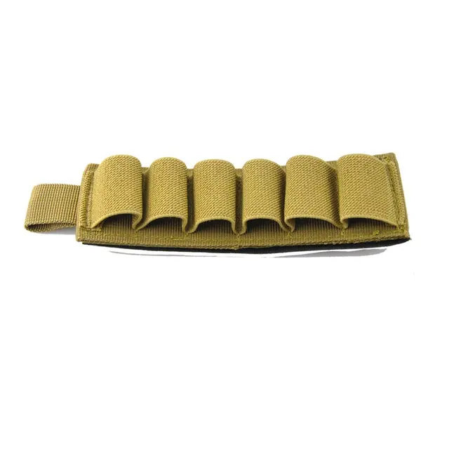 Airsoft Tactical Hunting Shell Ammo Carrier Holder 6 Rounds 12Ga 20Ga