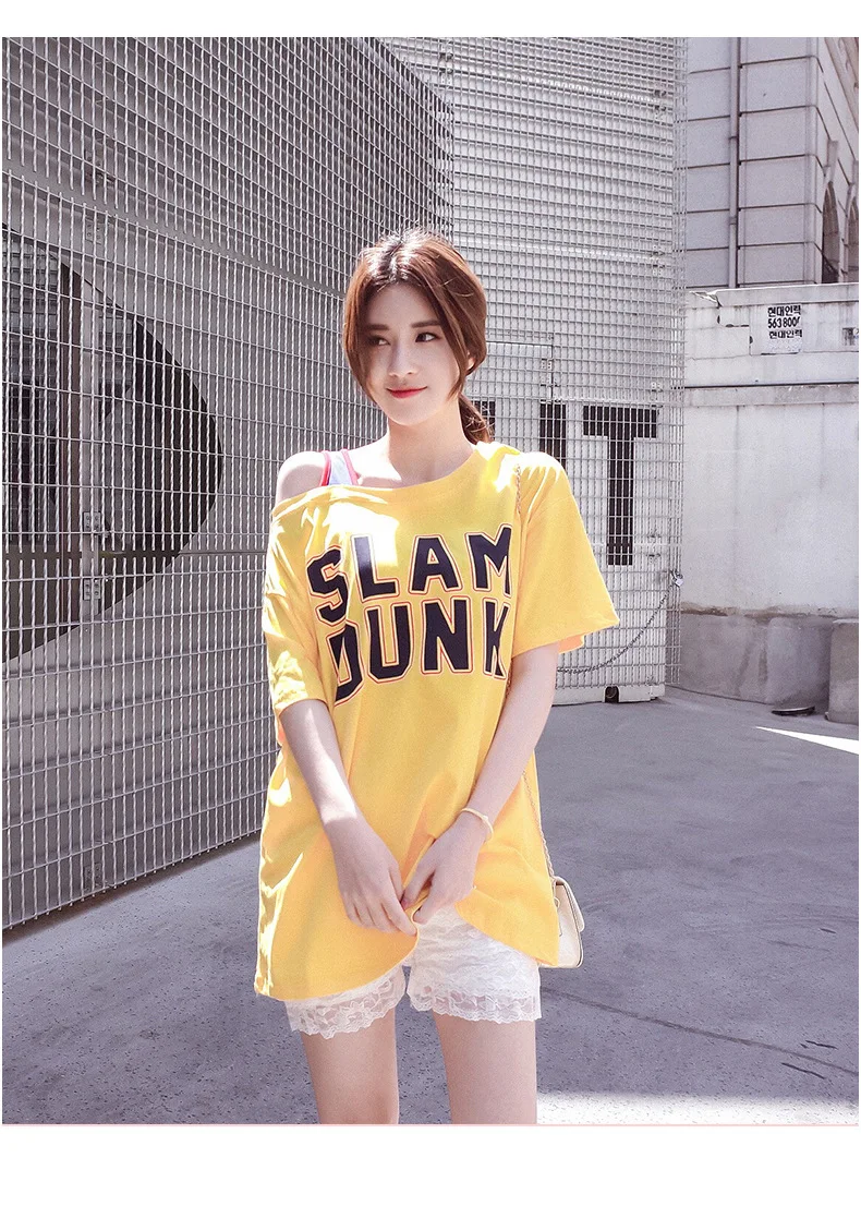  Letter Printed T-shirts (8)