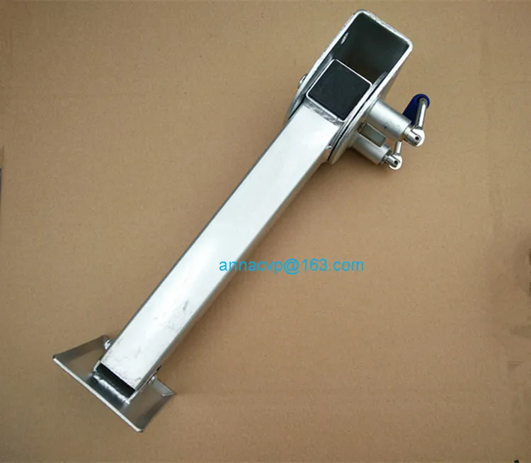 stabilser Legs Drop Down With Plate 440mm Caravan parking legs cap 2tons, prop stands 7