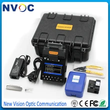 Мини-тип многоязычный Ручной цифровой волоконно-оптический FTTH сварочный аппарат, ручной FTTH волоконный сварочный аппарат