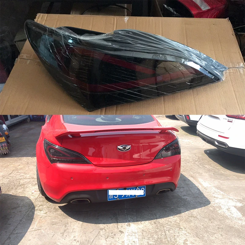 Чехол для тюнинга автомобиля Hyundai Rohens Coupe светодиодный ная задняя лампа Genesis Tailights