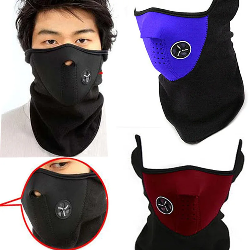 New 3 Colors Bike Motorcycle Ski Snowboard Neck Warmer Face Mask Veil