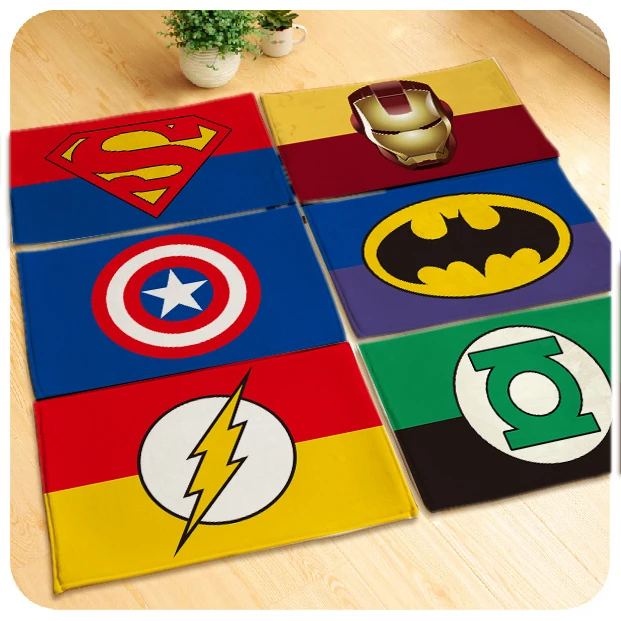 Buy 60x40cm/80x50cm/90x60cm Soft Avengers rug carpet