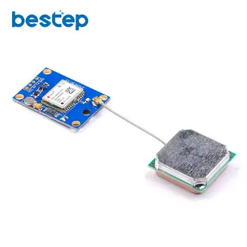 

GY-NEO6MV2 new NEO-6M GPS Module NEO6MV2 with Flight Control EEPROM MWC APM2.5 large antenna for arduino