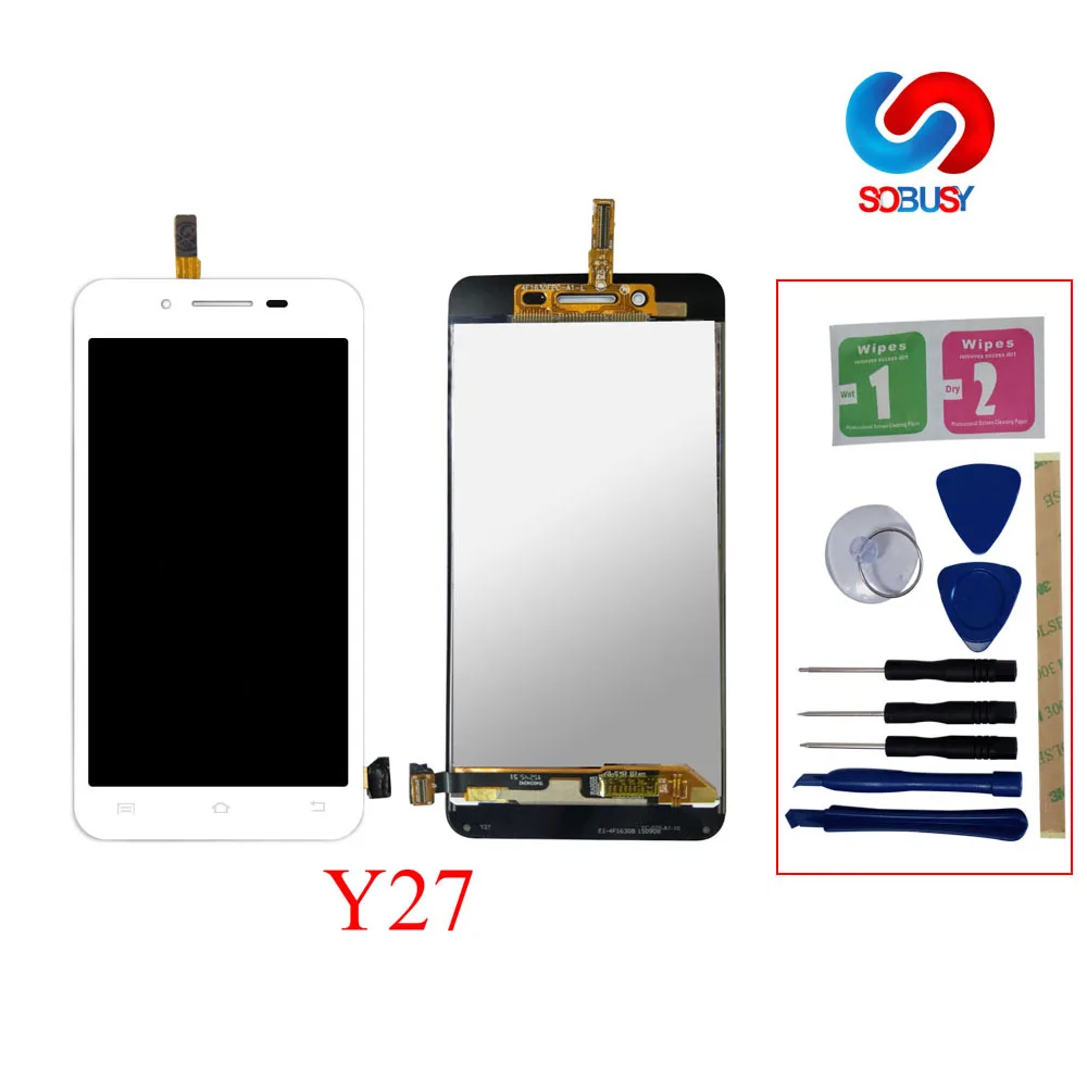 100% tested Warranty LCD For vivo Y27 Touch Screen Panel Display Monitor Ekran Digitizer Assembly Replacement Parts | Мобильные