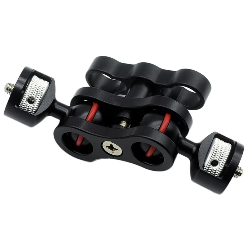 

Double Ball Head Articulating Magic Arm With 1/4 Inch Thread Screw Monitor Mount For Camera Rig Cage Field Monitor, Lights,Gim