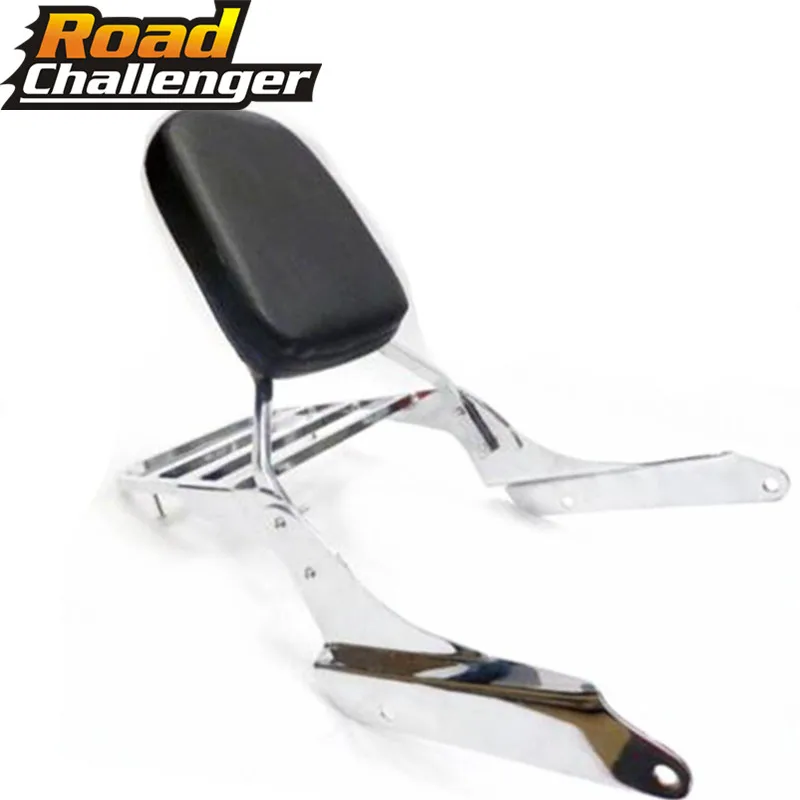 

Rear Luggage Rack Support Backrest Sissy Bar Passenger Seat Backrest for Honda Steed VLX VT 600 VT600 2006 1999-2007