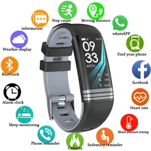 Fitness Smart Watch Men Women Heart Rate Monitor 105mAh Full View HD Pedometer Bluetooth Running Sport Watch For IOS Android