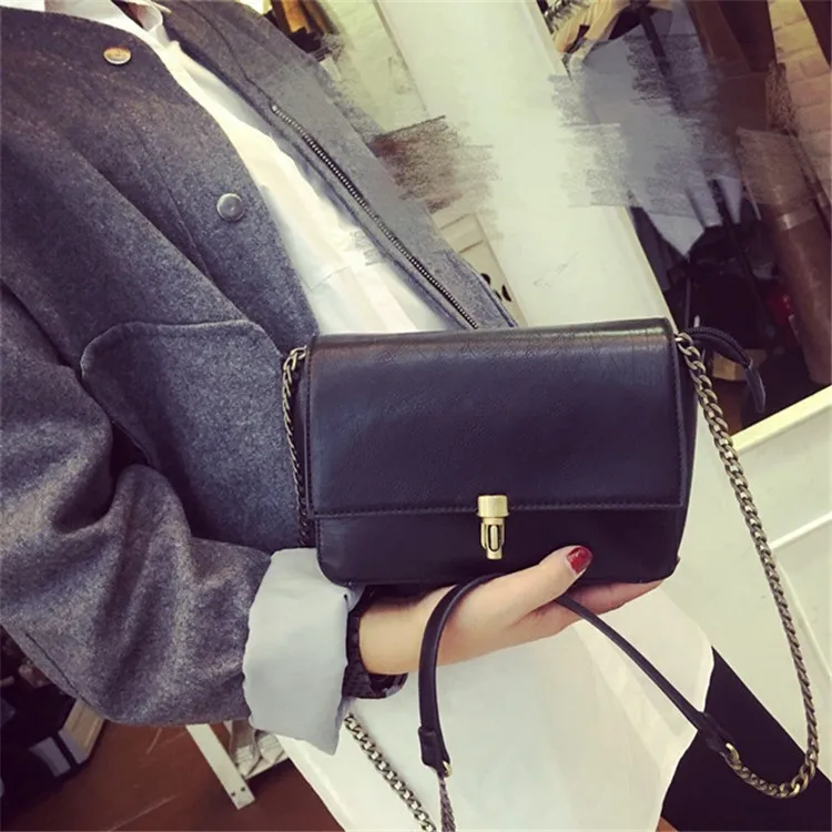 2015 New Fashion Women Bag Leahter Handbags Small Messenger Bolsa Feminina Crossbody Shoulder Bags Bolsos Famous Brands Lady 011