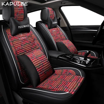 

KADULEE auto Universal Car seat cover for Subaru all models forester BRZ XV Outback Legacy car styling car accessories