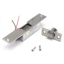 NEW Safurance 12V Fail Safe NC Cathode Electric Strike Lock For Access Control Wood Metal Door Home Security
