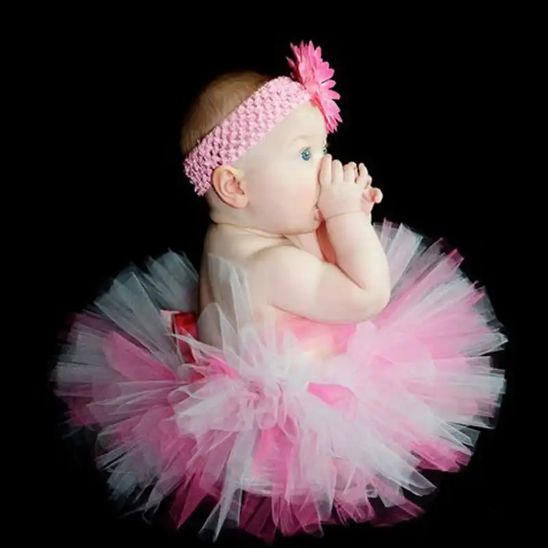 baby tutu and headband