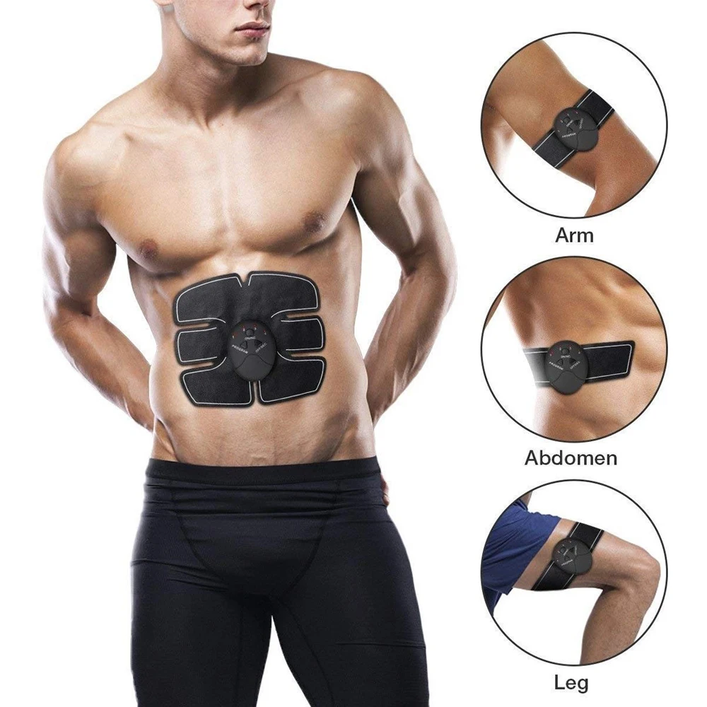 

Slimming Fat Burning Exerciser Electric Muscle Training Gym Smart Fitness Muscle Stimulator Abdominal Tool Muscle Stimulator