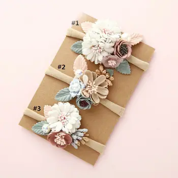 

Girls Baby Toddler Princess Flower Headband Hair Band Floral Hair Bands Accessories Headwear New Gifts