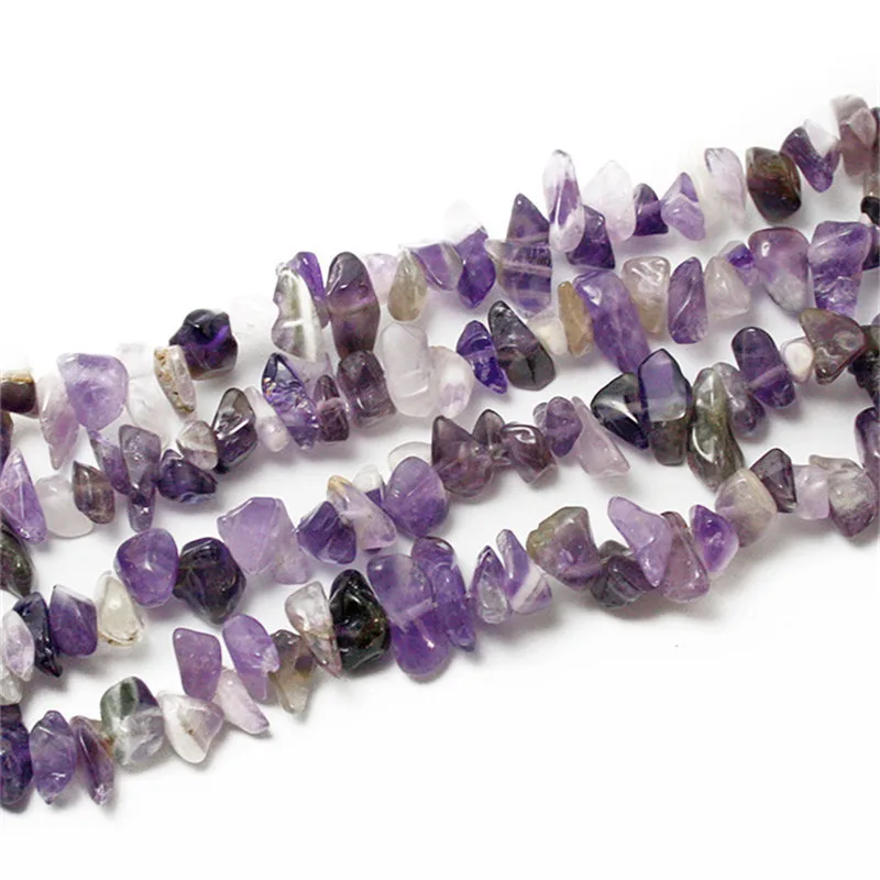 5-8mm 87cm/str Natural Stone Freeform Gravel Loose Chip Beads For Jewellery Making Bracelet Strand Necklace DIY
