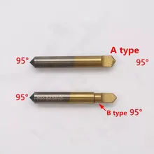 HSS-TIN Покрытием 95 градусов улыбающегося резак/зонд для DEFU вертикальный копировально-фрезерный станок для обработки замочных ключей