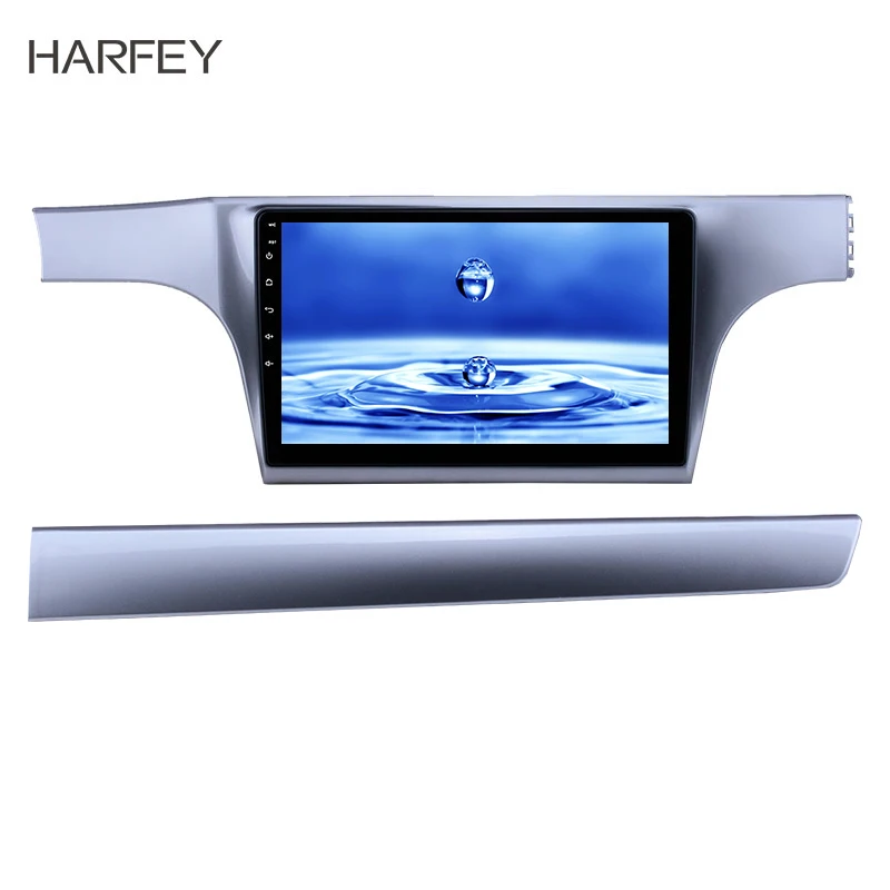 Best Harfey 10.1 inch GPS Navi 2 Din Autoradio Android 8.1 HD Touchscreen Radio for VW Volkswagen Lavida 2012-2015 support Carplay 0