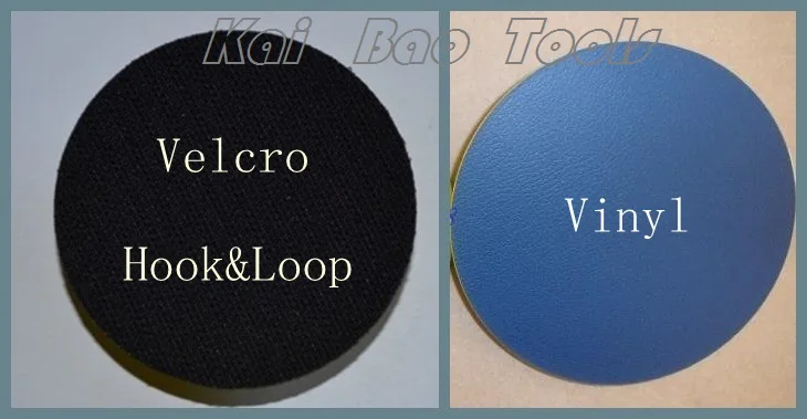 Абразивный шлифовальный диск 150 мм с крюком и петлей или виниловой лицевой стороной 5/16in резьба 6 дюймов шлифовальный станок